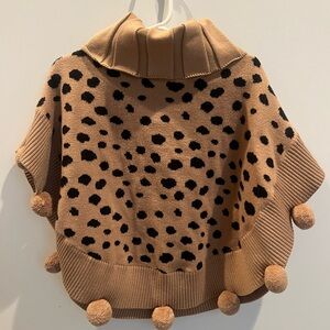 Cartwheels Toddler Poncho